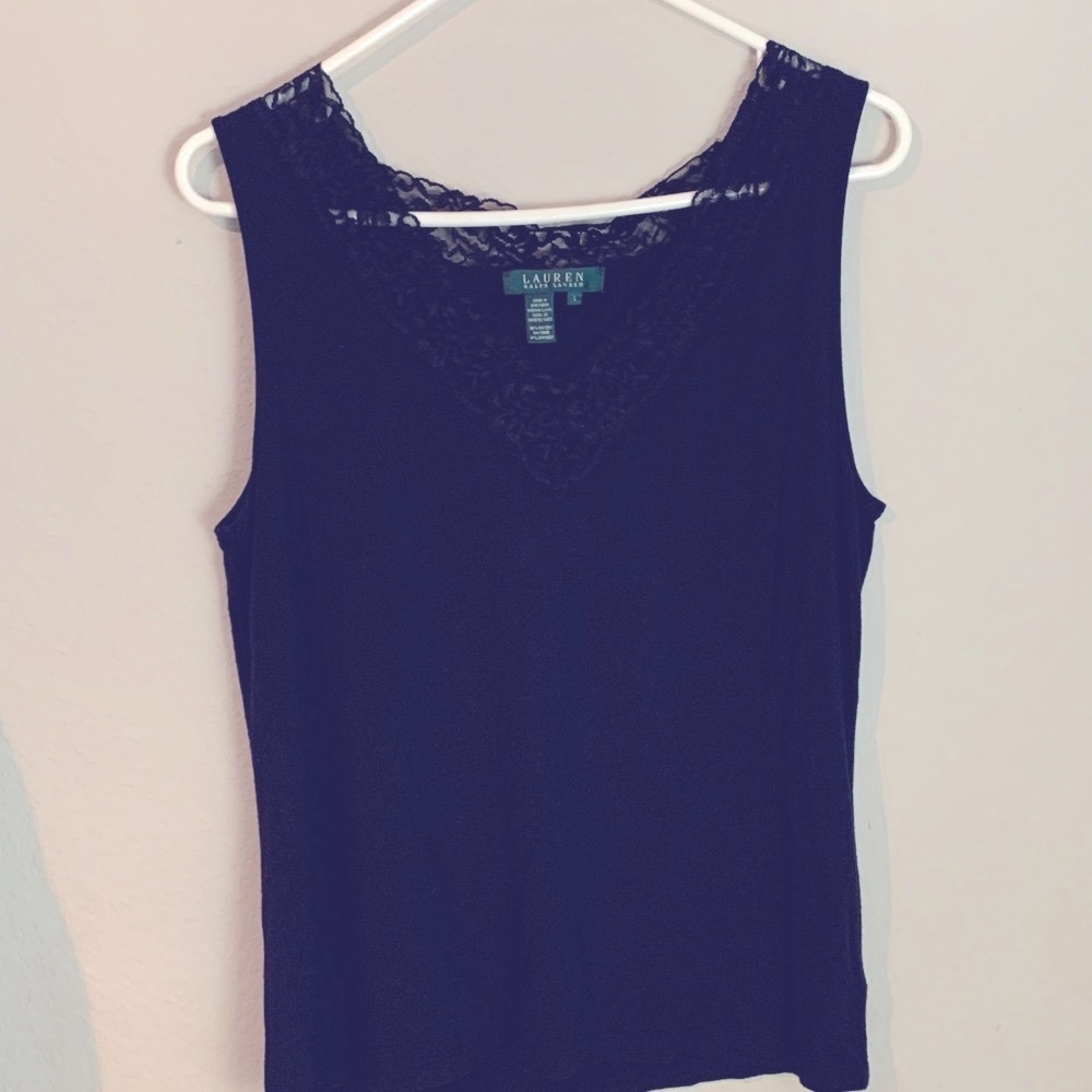 Lauren Ralph Lauren Navy. Size L